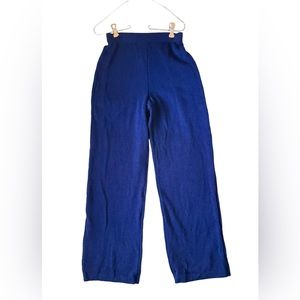 SOLD*St. John Collection By Marie Gray Santana Knitwear Royal Blue Pants Size 0